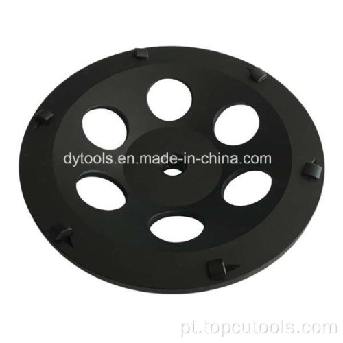 PCD Concrete Reting Cup Wheel Diamond Tools para epóxi e tinta de uretano